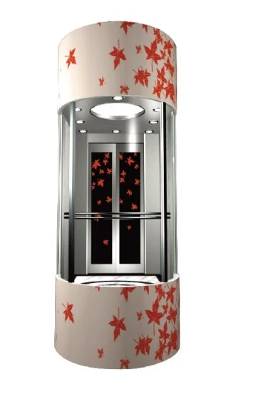 Ringikujuline klaasist lift